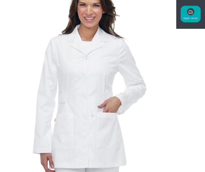 medical scrub lab coat